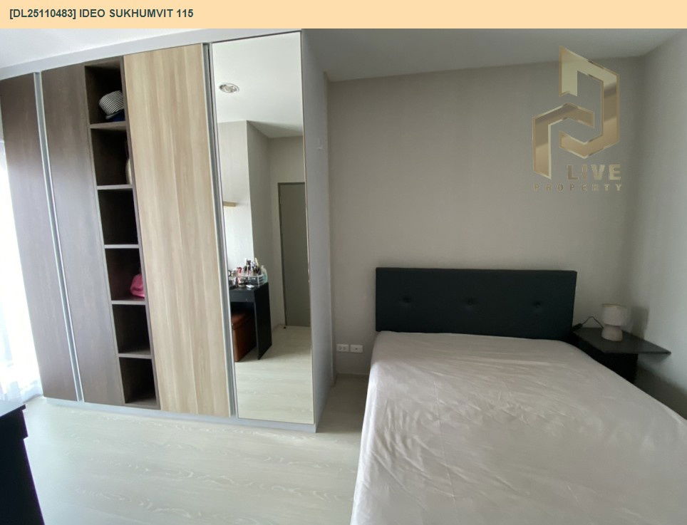 picture DL25110483 Condominium for rent, Ideo Sukhumvit 115 (IDEO Sukhumvit 115), ready to move in, call 0800343450LineID@655ebbvc - 4/9