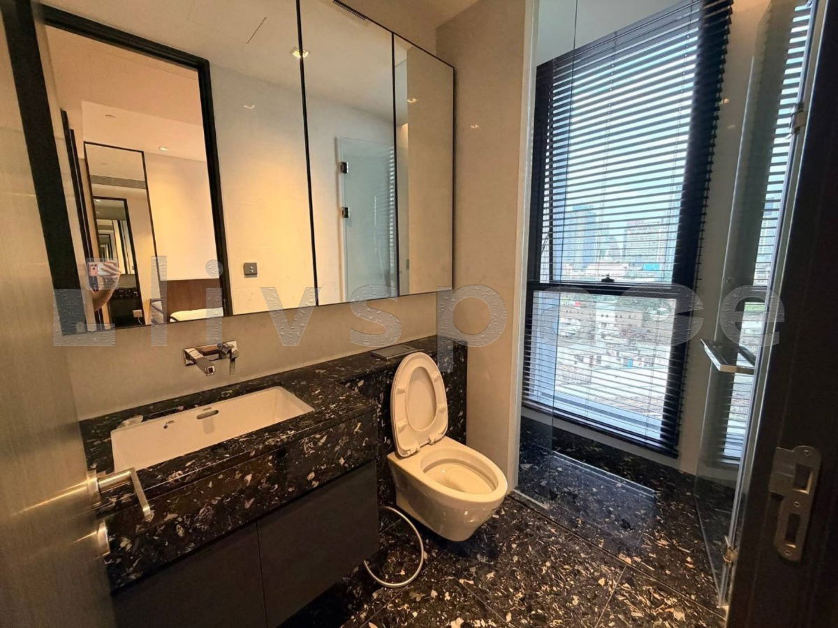 รูป ▚ LE126ツ สำหรับเช่า Beatniq Sukhumvit 32 2 Bed 3 Bath 110 ตร.ม.! ⭐ ห้องมุม เพดานสูง วิวพาโนรามา 125k (ราคาดีกว่าตลาด) - รูปที่ 11/12