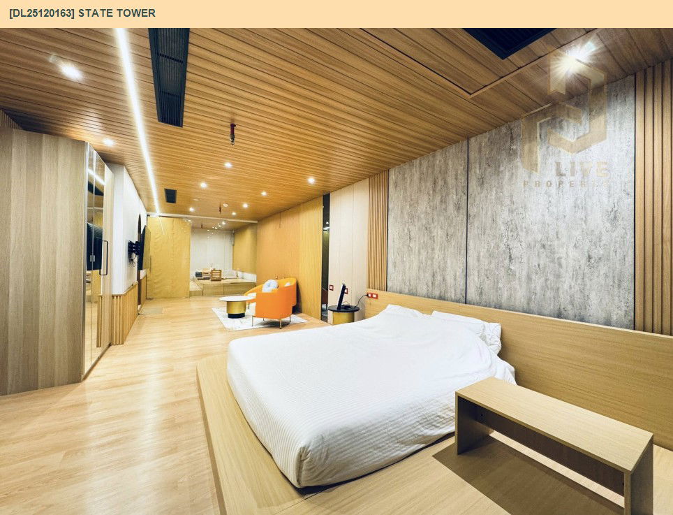 picture DL25120163 Condo for rent, State Tower near BTS Saphan Taksin, ready to move in, call urgently 0638692663 LineID @655ebbvc - 3/10