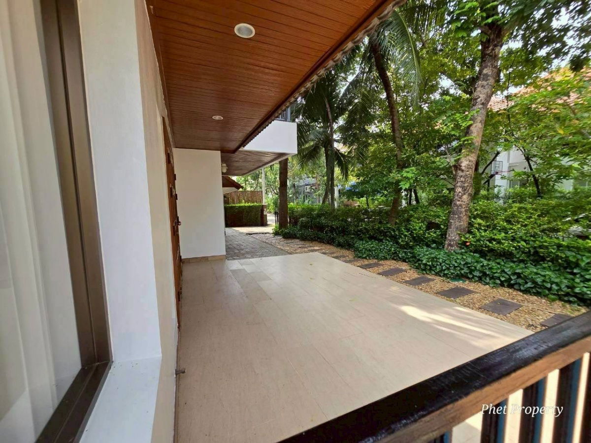 รูป HR3083ใขายคฤหาสน์หรู หมู่บ้านนิชดาธานี กรีนวิลล์ 1 พร้อมสระส่วนตัว ใกล้โรงเรียนนานาชาติ ISB - รูปที่ 25/27