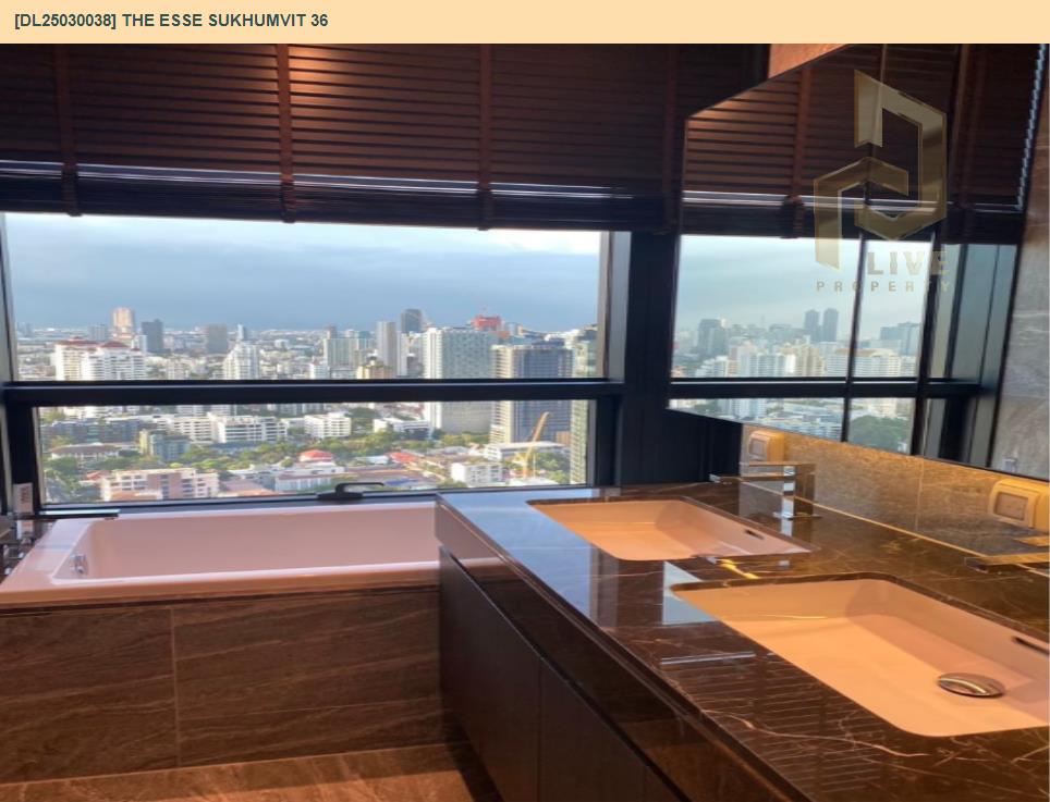 picture DL25030038 Condo for rent, THE ESSE Sukhumvit 36 near BTS Thong Lo, ready to move in, call urgently 0638692663 LineID @897iyzll - 6/6