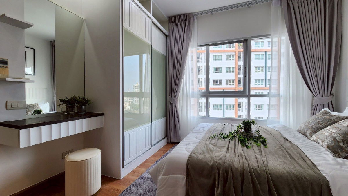 รูป ให้เช่า คอนโดไอวี่ริเวอร์ ราษฎร์บูรณะ ติดแม่น้ำเจ้าพระยา ห้องรีโนเวทใหม่สวยตรงปก - รูปที่ 3/16