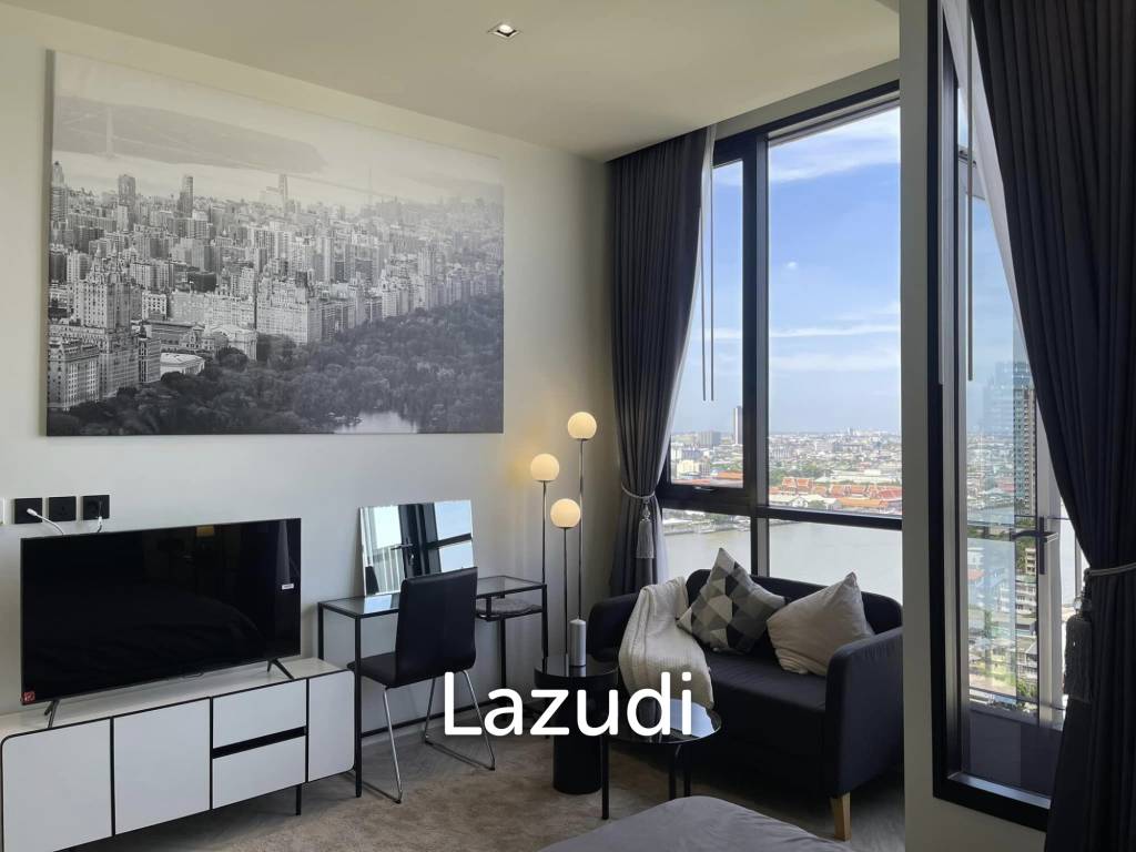 รูป 1 Bed 1 Bath 26 SQ.M Chapter Charoennakorn-Riverside - รูปที่ 1/10