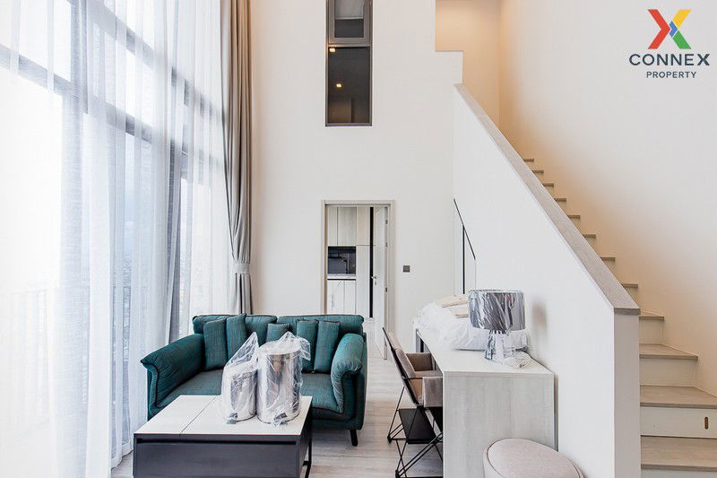 รูป เช่าคอนโด เดอะไลน์ สุขุมวิท 101 ดูเพล็กซ์ ชั้นสูง BTS-ปุณณวิถี บางจาก เขต พระโขนง กรุงเทพฯ CX-00572 ✅ ทักไลน์ @connexproperty ตอบทันที ทีมงานมืออาชีพ ✅ - รูปที่ 1/12