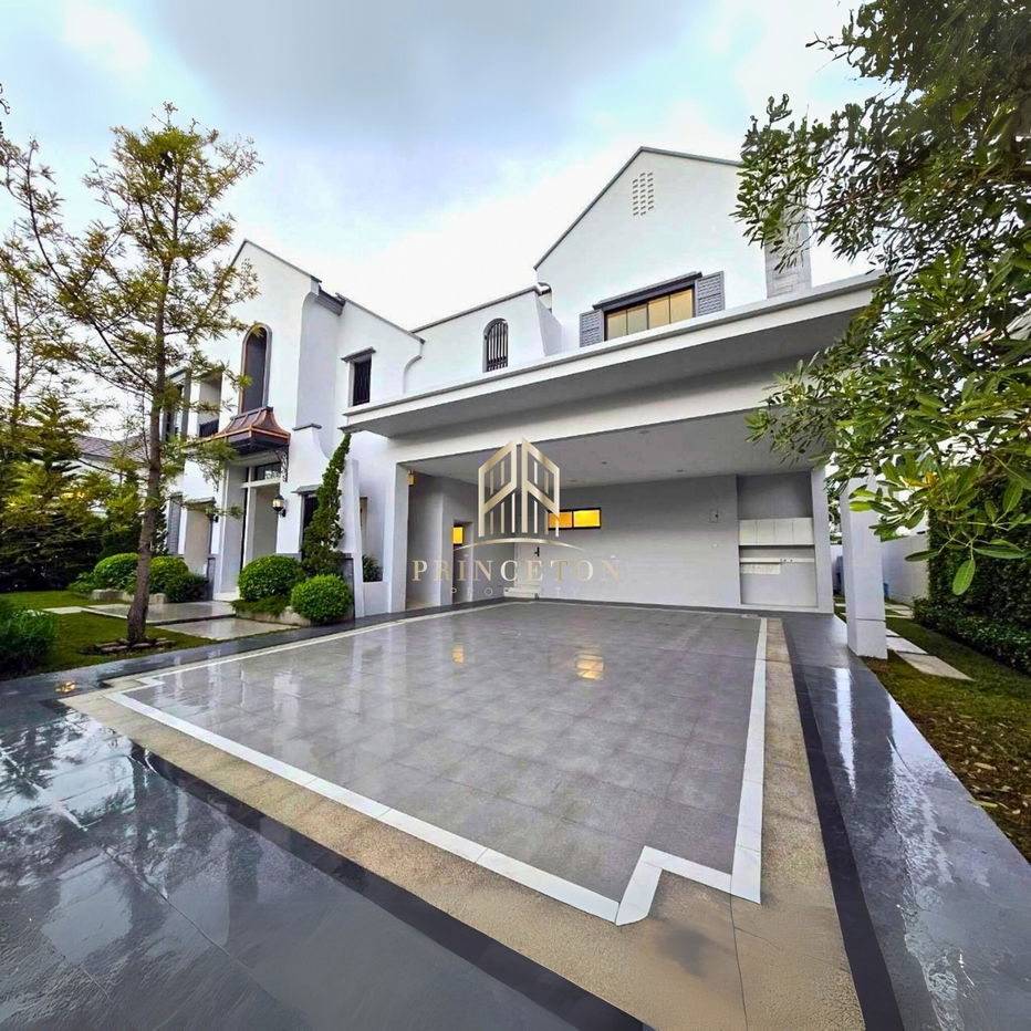 picture Luxury House For Rent Nantawan Rama 9 New Krungthep Kreetha Near Wellington International School - 2/38