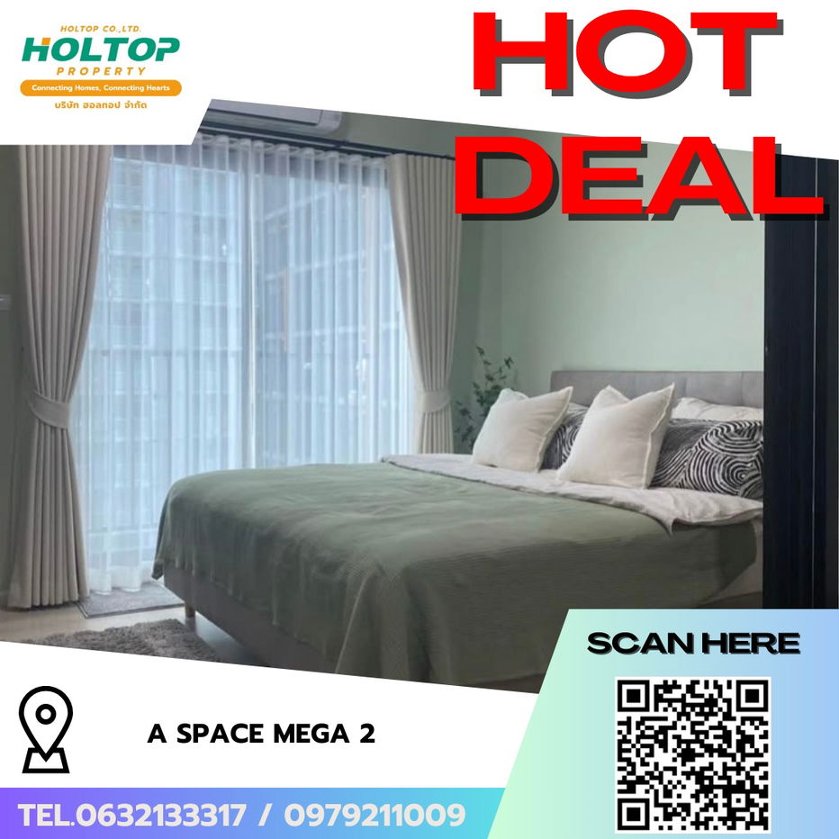 picture #R8089 🎉 091268 Condo for rent: A Space Mega 2 - 1/12