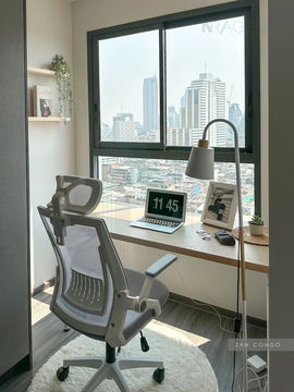 📣Nice room!📣 ให้เช่าคอนโด ไอดีโอ จุฬา-สามย่าน อาคาร A ชั้น 19 1 ห้องนอน ขนาด 29.00 ตรม ใกล้ สามย่านมิตรทาวน์