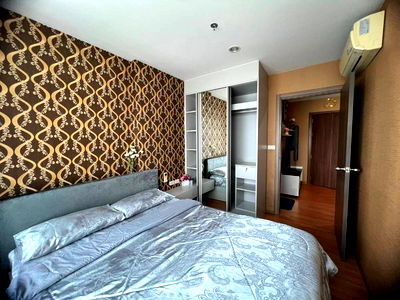 คอนโดให้เช่า : The Base สุขุมวิท 77 ห้องพร้อมอยู่ เฟอร์ครบ เครื่องใช้ไฟฟ้า 30ตรม. ตึก B ชั้น 25 (ฟรี Wi-fi) เดินทางสะดวก  ใกล้ BTS อ่อนนุช, ห้าง ร้านอาหารเยอะ