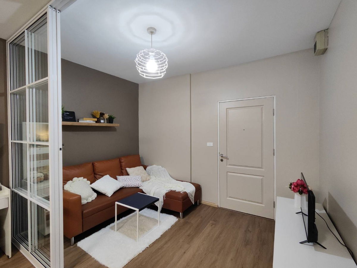 รูป เป็นเจ้าของห้องสวยในราคาถูกกว่าค่าเช่า ห้องรีโนเวทพร้อมอยู่ แถมเครื่องใช้ไฟฟ้า BU โชคชัย 4 (28 ตรม) ใกล้สถานีโชคชัย 4 - รูปที่ 15/18