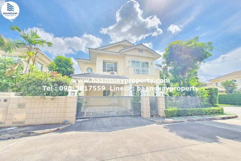 ให้เช่า บ้านเดี่ยว 2 ชั้น พร้อมเฟอร์  ถนนอ่อนนุช ตัดลาดกระบัง ใกล้ โรบินสัน ลาดกระบัง & ห้างพาทิโอ 