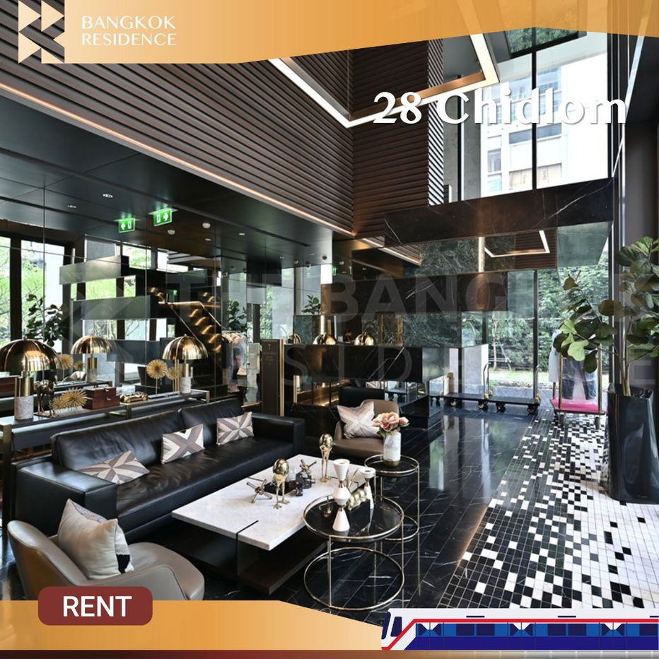 picture  28 Chidlom 🌟 Beautiful, fully furnished 💚 Near BTS Chidlom  - 1/8