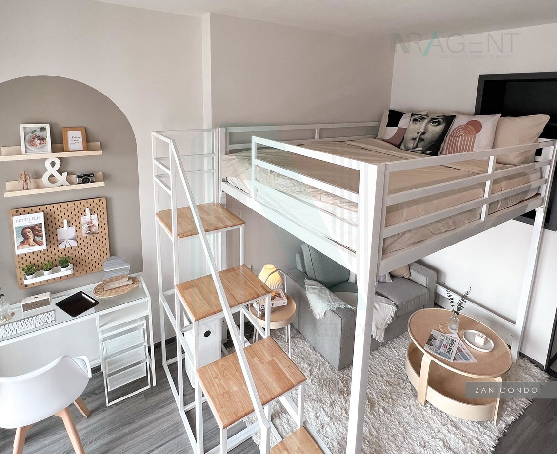 picture For Rent Condo IDEO CHULA - SAMYAN Building A, Floor 19,1 bed room, Room size 29.00 sqm - 3/8