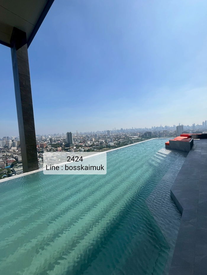รูป (เจ้าของขายเอง) ขายดาวน์เท่าทุน ห้อง 1 Bedroom Duo Compact ยูนิต 2424 Origin Play Bangkhunnon Triple Station - รูปที่ 9/17