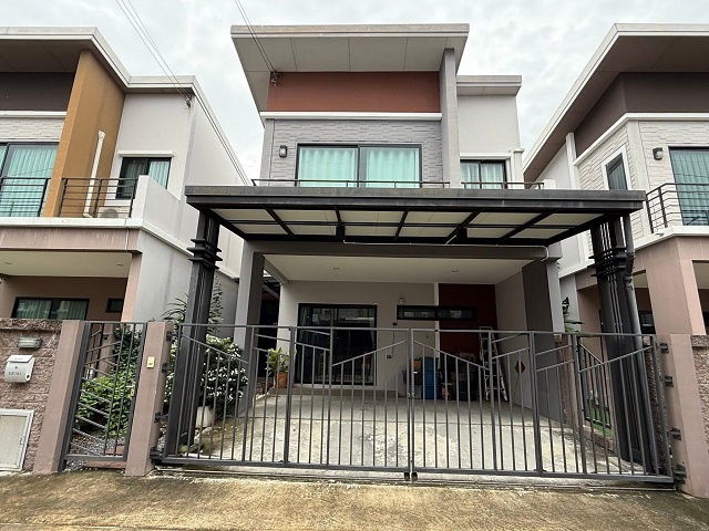 รูป จัดเต็มเฟอร์ฯทั้งหลัง BTSศรีนครินทร์ 2.2 กม. สุขุมวิท แพรกษา กาญจนา ให้เช่าทาวน์เฮ้าส์ 2 ชั้น 28ตร.วา. 224ตร.ม. 3 นอน 2 น้ำ ทำเล - รูปที่ 8/8