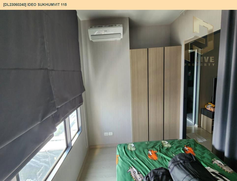รูป DL23060240 เช่า คอนโดมิเนี่ยม ไอดีโอ สุขุมวิท 115 (IDEO Sukhumvit 115) พร้อมเข้าอยู่ โทรด่วน 0800343450LineID@655ebbvc - รูปที่ 8/9