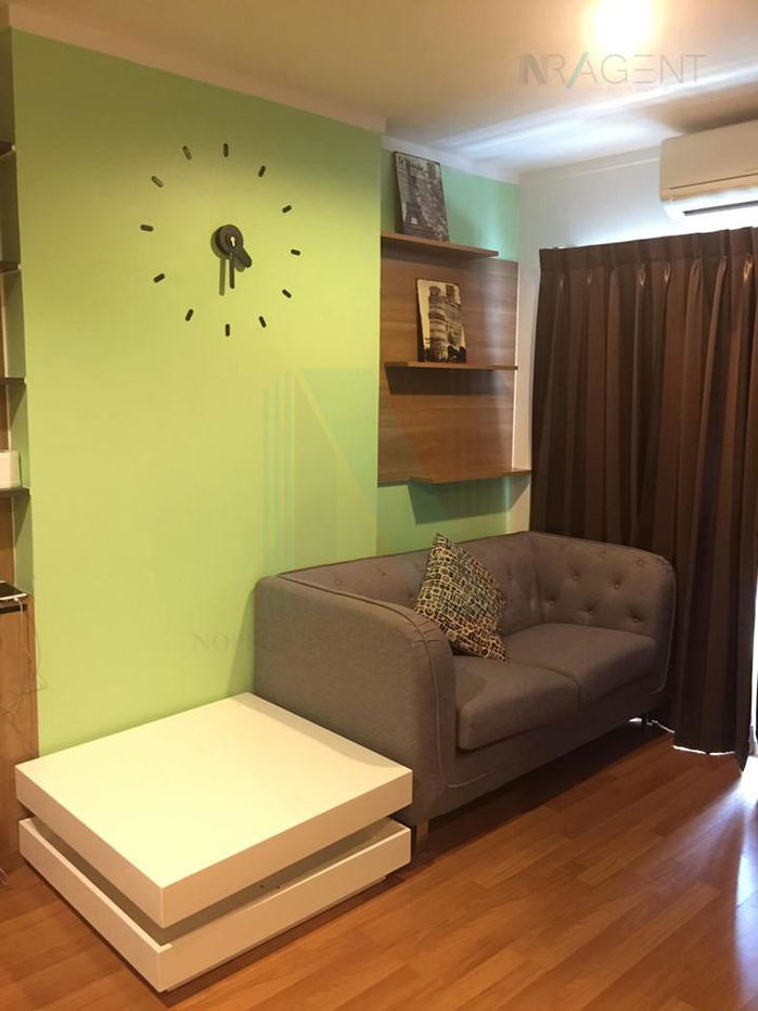 picture For rent Lumpini Park Rama 9 - Ratchada 1 bedroom 17th floor Building A - 6/8