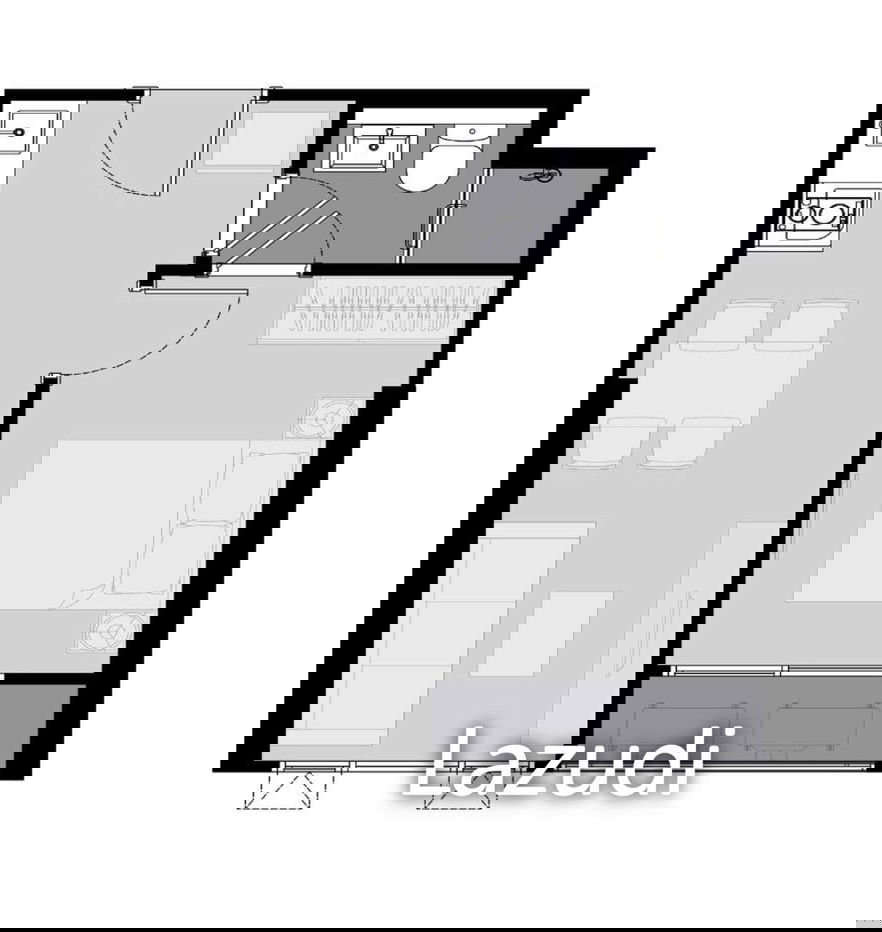 picture 1 Bedroom 1 Bathroom 32 SQ.M Life Rama4-Asoke - 5/6