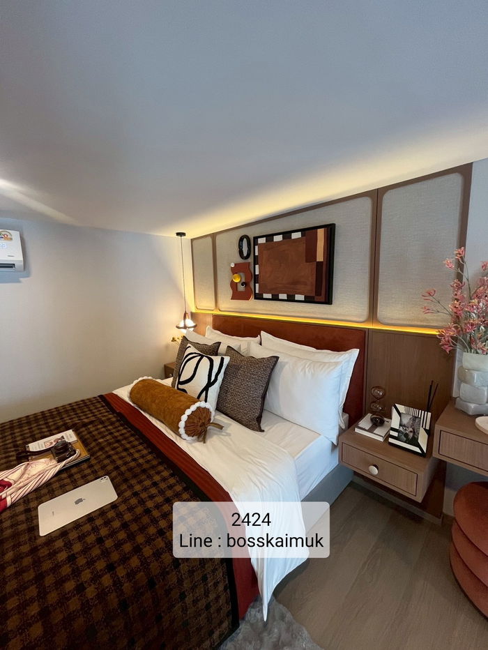 รูป (เจ้าของขายเอง) ขายดาวน์เท่าทุน ห้อง 1 Bedroom Duo Compact ยูนิต 2424 Origin Play Bangkhunnon Triple Station - รูปที่ 3/17