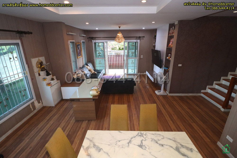 picture Corner Single-Detached Home in Ratchapruek Village, Ramkhamhaeng–Suwinthawong (Min Buri), Near Orange & Pink MRT Lines, Under 5 Million Baht - 12/27