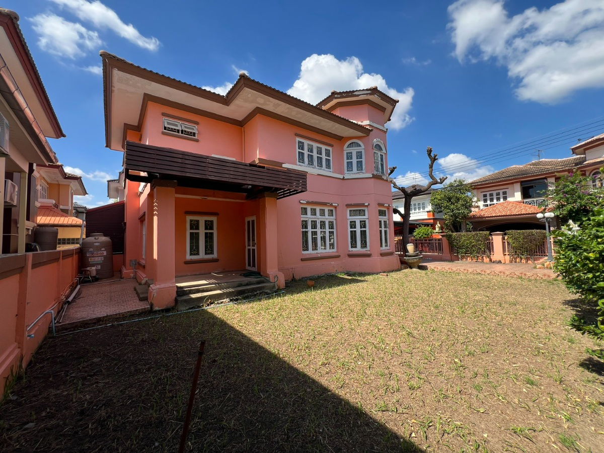 รูป หลังนี้ลงเสาเข็มหลังบ้านและลานจอดรถ ขายบ้านเดี่ยว ภัสสร 2 รังสิต-คลอง 3 (Passorn 2 Rangsit Klong 3) - รูปที่ 2/21