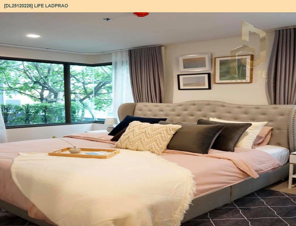 รูป DL25120226 ให้เช่าคอนโด ไลฟ์ ลาดพร้าว (Life Ladprao) ใกล้ BTS ห้าแยกลาดพร้าว พร้อมเข้าอยู่ โทรด่วน 0800343450 LineID @655ebbvc - รูปที่ 6/7