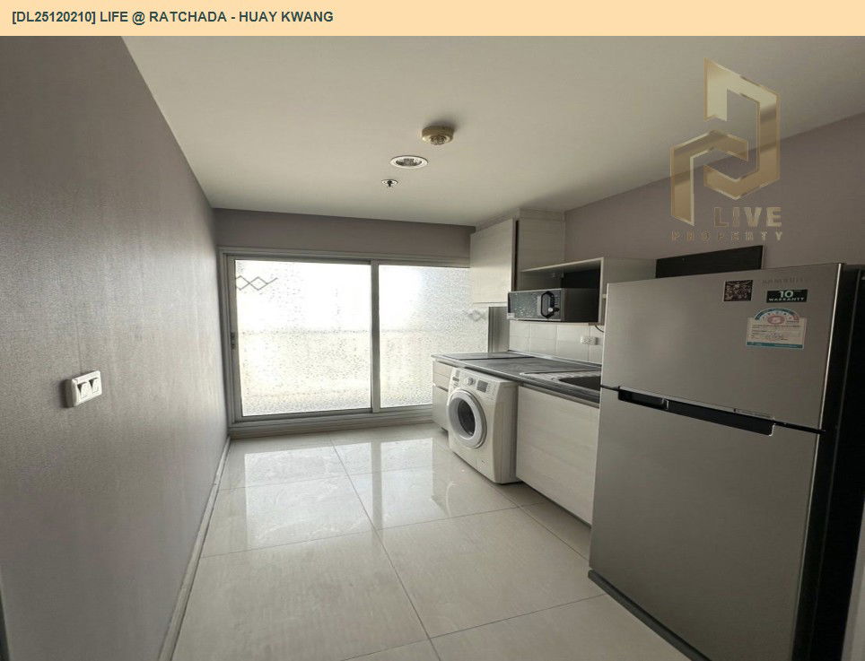 picture DL25120210 Condo for rent, Life @ Ratchada - Huay Kwang near MRT ห้วยขวาง, ready to move in, call urgently 0638692663 LineID @897iyzll - 4/4