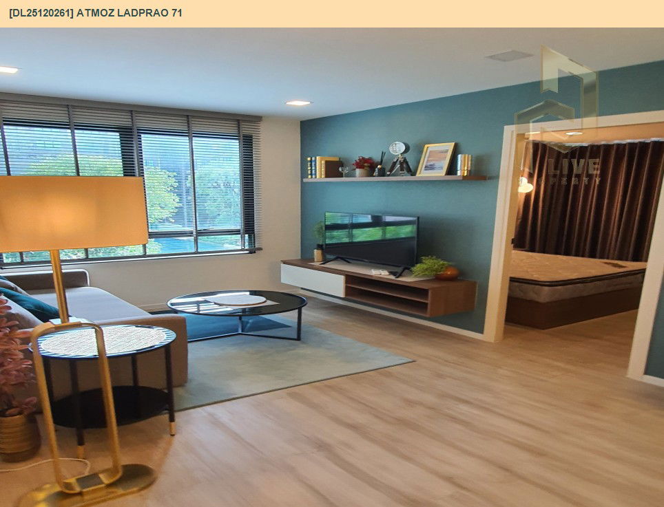 รูป DL25120261 ให้เช่าคอนโด แอทโมซ ลาดพร้าว 71 (Atmoz Ladprao 71) ใกล้ BTS สายสีเหลือง ลาดพร้าว-สำโรง พร้อมเข้าอยู่ โทรด่วน 0653619502 LineID @534wlwof - รูปที่ 4/13