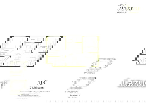1 Bed Plus 34.75 SQ.M at The Base Ratchada 19