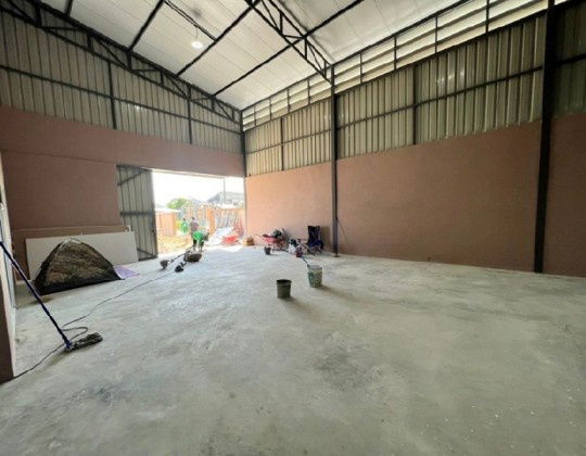 รูป ให้เช่าโกดัง พร้อมออฟฟิศ พร้อมบ้านพัก พื้นที่ดิน 200 ตารางวา พื้นที่ใช้สอย 381 ตารางเมตร ซอยลำโพ บางบัวทอง / ใกล้ร.ร.สารสาสน์ มีรั้ว รถใหญ่เข้าได้ - รูปที่ 7/8