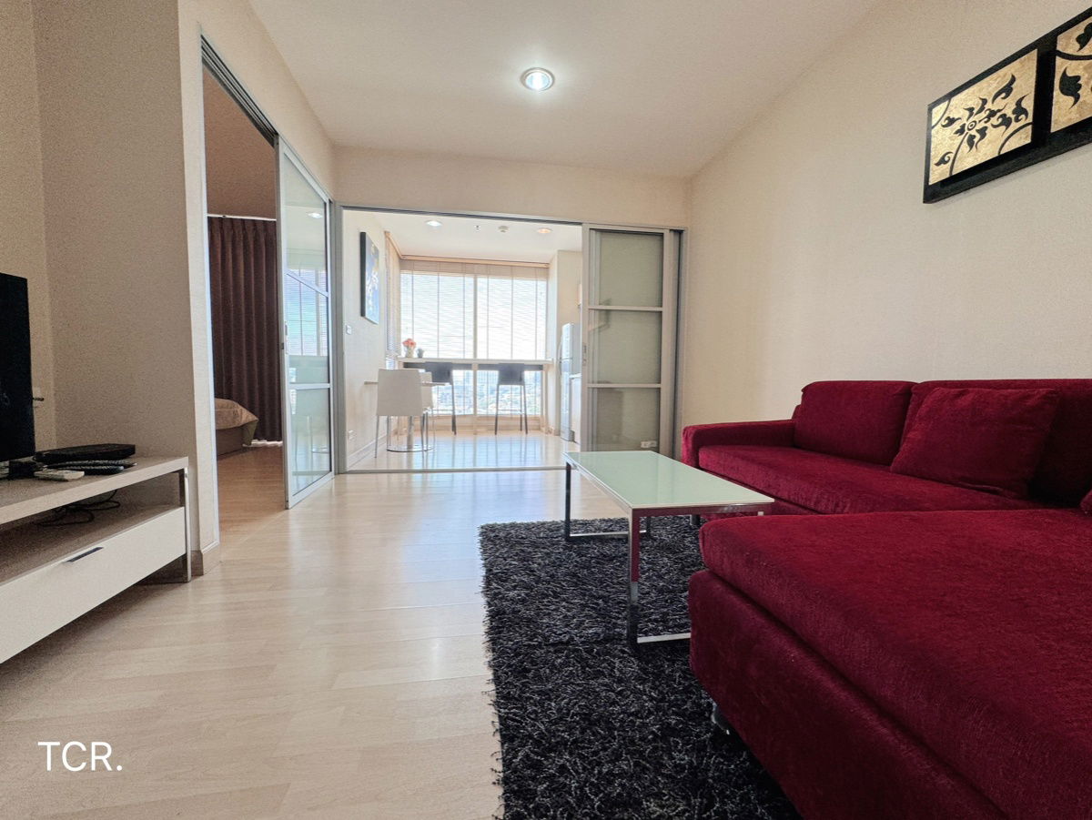 picture For Rent✨𝐑𝐡𝐲𝐭𝐡𝐦 - 𝐑𝐚𝐭𝐜𝐡𝐚𝐝𝐚✨ 1 Bedroom 1 Bathroom : 46 Sq.m., MRT-Ratchadapisek - 5/13