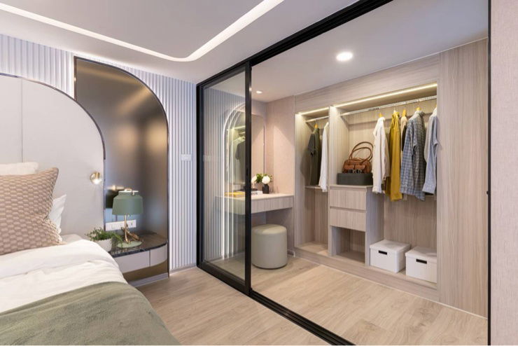 picture Best Price! 0 km. MRT New High Ceiling Duplex Condo for SALE near market, department store, hospital, school, and Siam university - 9/18