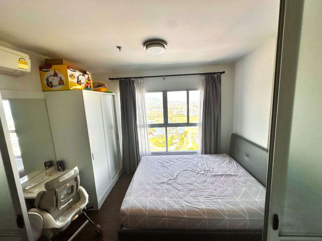 รูป ขายคอนโด บ้านเคียงฟ้า หัวหิน – ชั้น 24 วิวเมืองและทะเล ห้องสตูดิโอ เฟอร์นิเจอร์ครบ เข้าอยู่ได้ทันที - รูปที่ 9/12