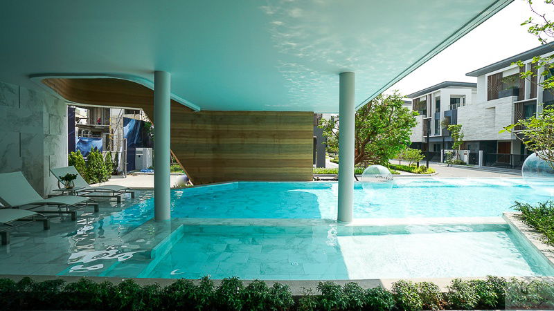 รูป เดอะ เจนทริ พัฒนาการ 2 บ้านเดี่ยว 3 ชั้น 77ล้าน สไตล์พูลวิลล่าหรูตกแต่งครบ 5นอน 7ห้องน้ำ 660ตรม 95ตรว 4จอดรถ ไม่ไกลเพชรบุรี เอกมัย - รูปที่ 15/23