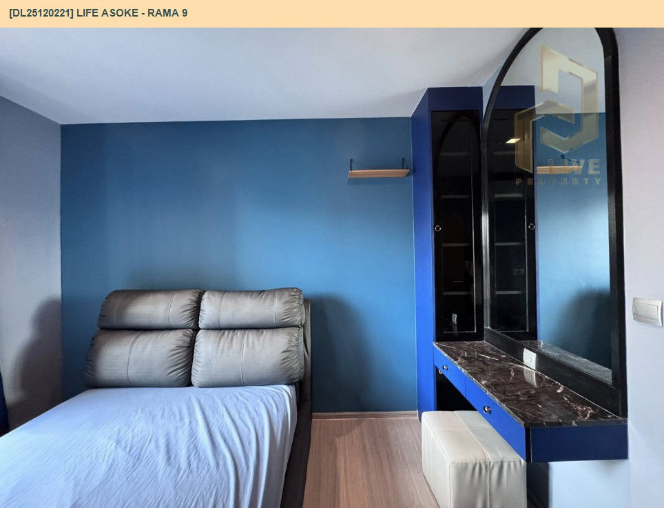 picture DL25120221 Condo for rent, Life Asoke - Rama 9 near MRT พระราม 9, ready to move in, call urgently 0638692663 LineID @897iyzll - 10/10