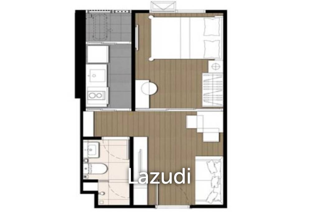 picture 1 Bed 26.50 SQM, The Privacy Taopoon Interchange - 3/3