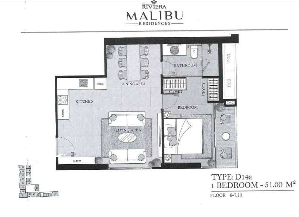 รูป For Sale Special Unit Corner Room - รูปที่ 3/9