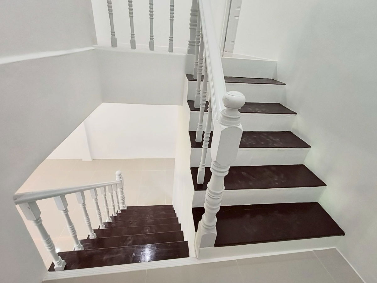 รูป ทาวน์เฮาส์ ดอนเมือง วิภาวดีรังสิต ใกล้ฐานทัพอากาศดอนเมือง หมู่บ้านเกิดบัญฑิดโฮม ทำเลถนนเมน ตรงข้ามสนามเด็กเล่น นัดชม บ้าน 085-318-6868 คุณวา - รูปที่ 13/28