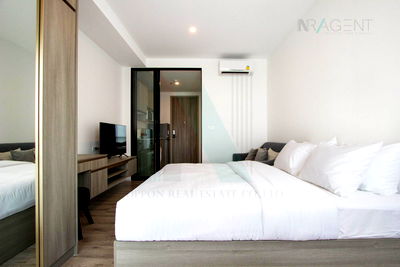 คอนโดให้เช่า : 🔺 ให้เช่าคอนโด ไนท์บริดจ์ สุขุมวิท-เทพารักษ์ อาคาร 1 ชั้น 19 สตูดิโอ ขนาด 23 ตรม ใกล้ รพ.จุฬารัตน์ 2