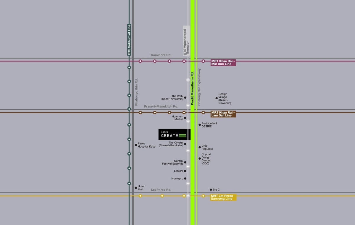รูป ขายดาวน์ คอนโด Noble Create เอกมัย–รามอินทรา (30.10 ตร.ม.) 1 นอน ติด Crystal Park ประดิษฐ์มนูธรรม - รูปที่ 18/18