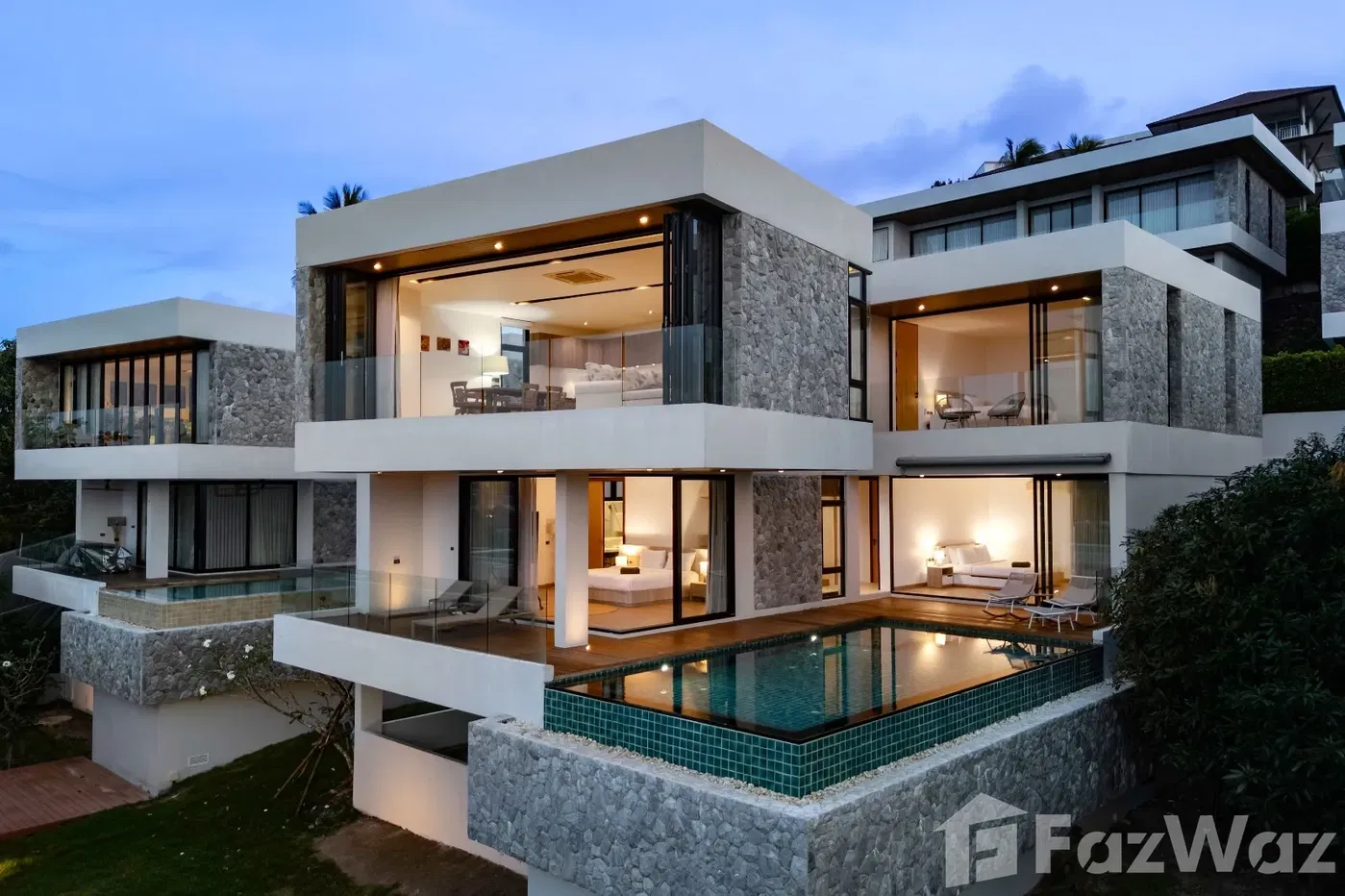picture ð Modern 4-Bedroom Pool Villa for Rent & Sale â Partial Sea 5596317 - 1/16