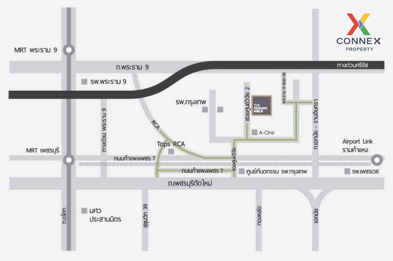 picture FOR RENT condo , The Remarkable Soonvijai 2 , Duplex , nice view , BTS-Bang Na , Bang Kapi , Huai Khwang , Bangkok , CX-01768 ✅ Live chat with us ADD LINE @connexproperty ✅ - 7/9