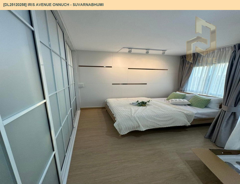 picture DL25120258 Condo for rent, IRIS Avenue Onnuch - Suvarnabhumi near -, ready to move in, call urgently 0638692663 LineID @897iyzll - 5/7