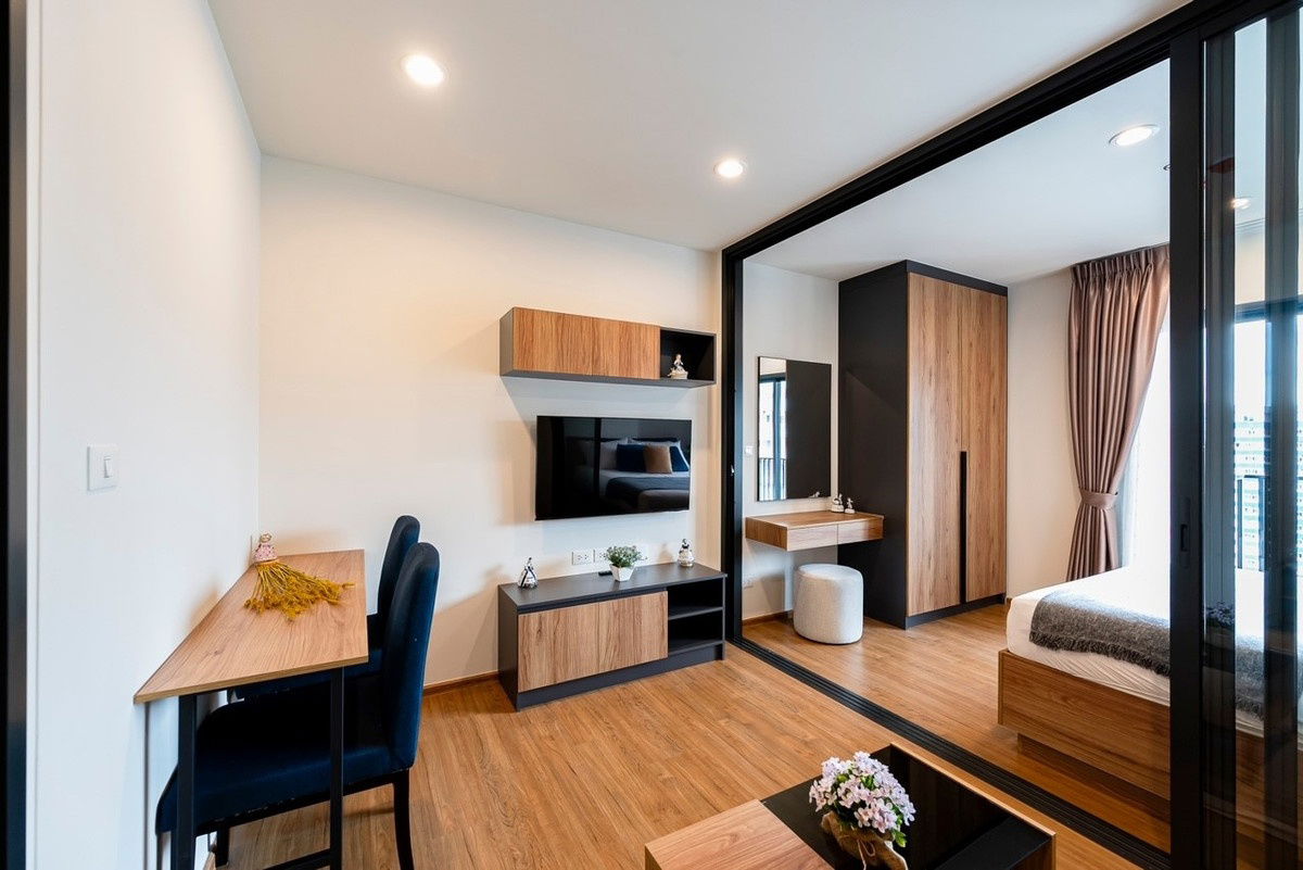 รูป ให้เช่า คอนโด เดอะ ไลน์ ไวบ์ BTS ห้าแยกลาดพร้าว BTS Ha Yaek Lat Phrao 750 เมตร - รูปที่ 2/15