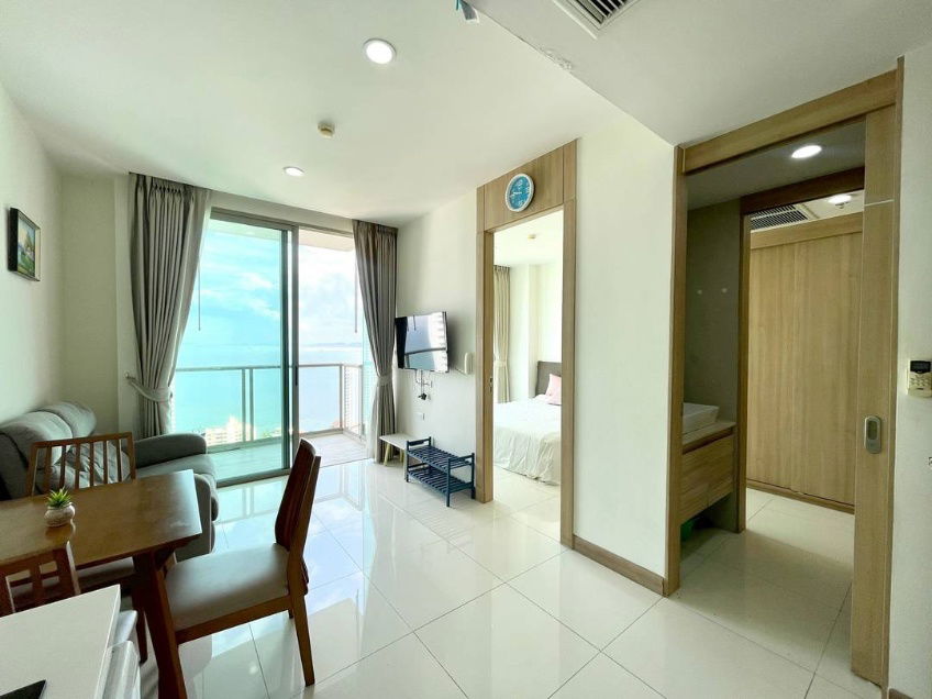 รูป  The Riviera Wongmat Beach *Foreigner Name* Stunning SeaView Unit   - รูปที่ 7/15