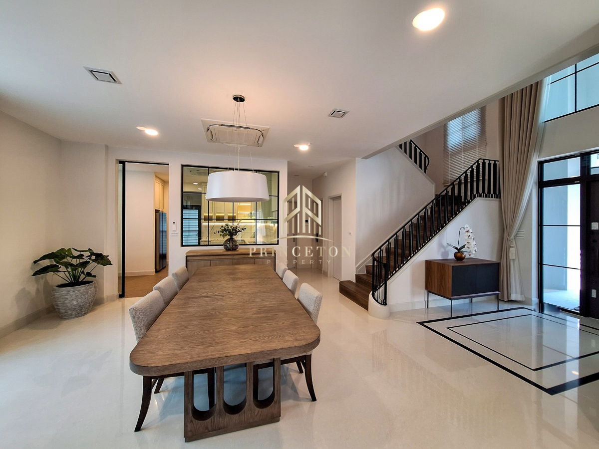 picture Luxury House For Rent Nantawan Rama 9 New Krungthep Kreetha Near Wellington International School - 10/38