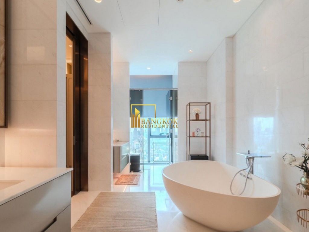 รูป The Residence at Sindhorn Kempinski | Luxurious 4 Bedroom Penthouse - BR60801SH - รูปที่ 9/25
