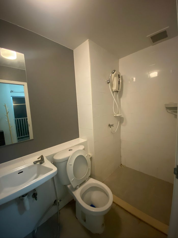 รูป ให้เช่าคอนโด🔥พลัมคอนโด พาร์ค รังสิต เฟส1🔥7,500บาท🔥ตึกC🔥ชั้น7🔥23ตรม🔥วิวสระ🔥1Bed🔥R812-4 - รูปที่ 10/12