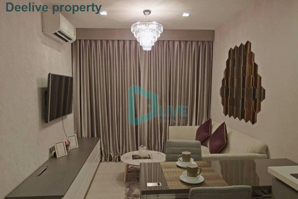 รูป DL100439 ให้เช่าคอนโด ริทึ่ม สุขุมวิท 36 - 38 (Rhythm Sukhumvit 36 - 38) ใกล้ BTS ทองหล่อ พร้อมเข้าอยู่ โทรด่วน 0614453194 LineID @162cjixi - รูปที่ 1/7