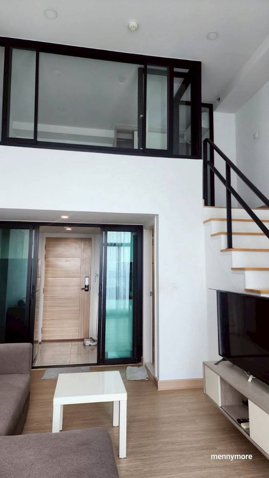 รูป ไนท์บริดจ์ ดูเพล็กซ์ ติวานนท์ ใกล้ MRT กระทรวงสาธารณสุข ปล่อยเช่าคอนโดฟีลบ้าน ห้องดูเพล็กซ์เก๋ๆ ยอดนิยม ว่างพร้อมอยู่ทันที - รูปที่ 1/10