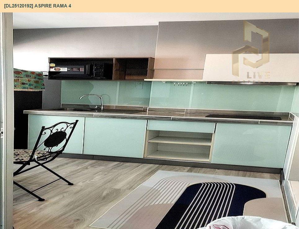 picture DL25120192 Condo for rent, Aspire Rama 4 near BTS Ekkamai, ready to move in, call urgently 0638692663 LineID @655ebbvc - 7/10